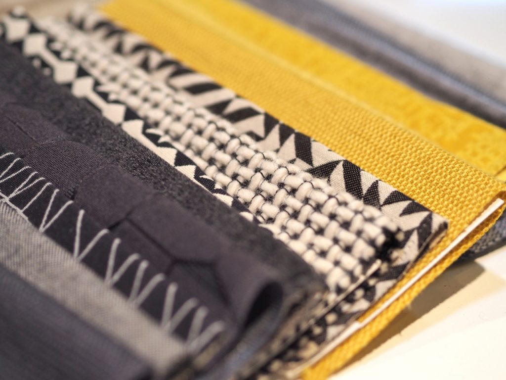 Upholstery fabric selections from a recent project by Austin designer Laura Britt. Photo by A Life More Beautiful