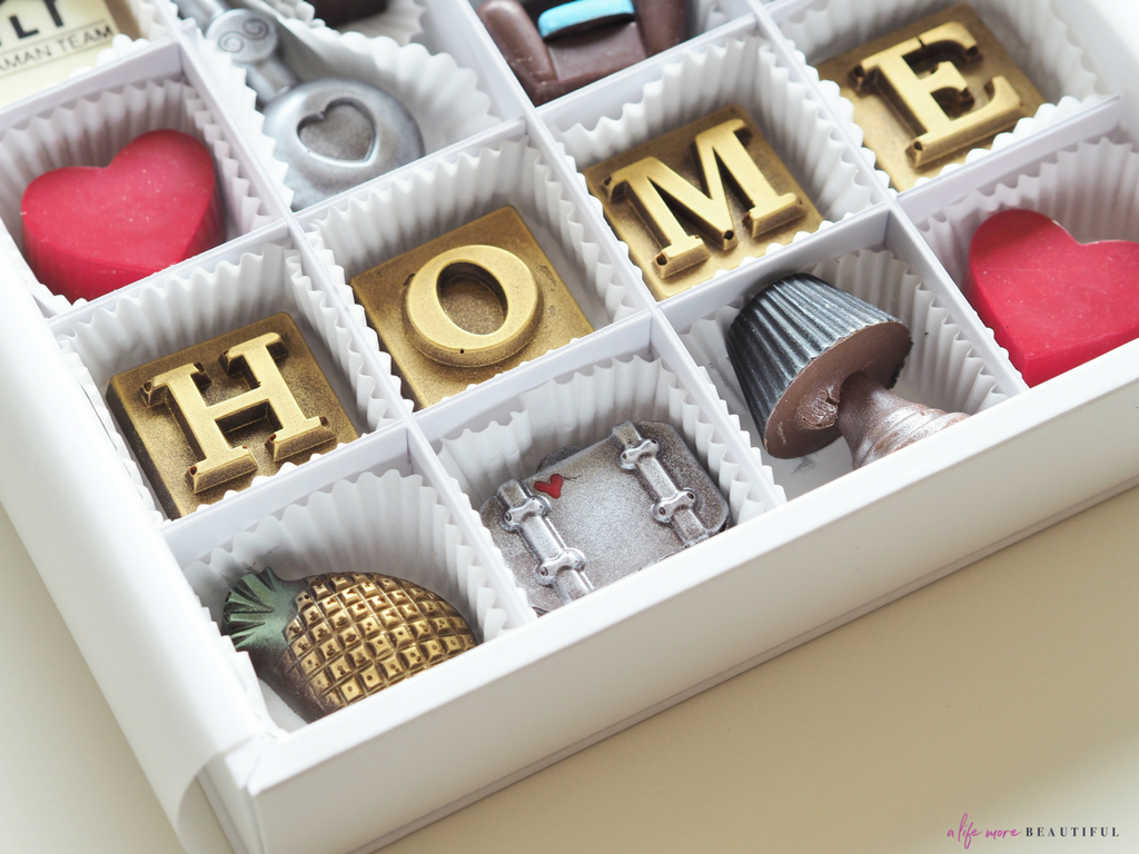 I styled a series of images for Homesville Real Estate using custom chocolates from Maggie Louise Confections. | ALMB
