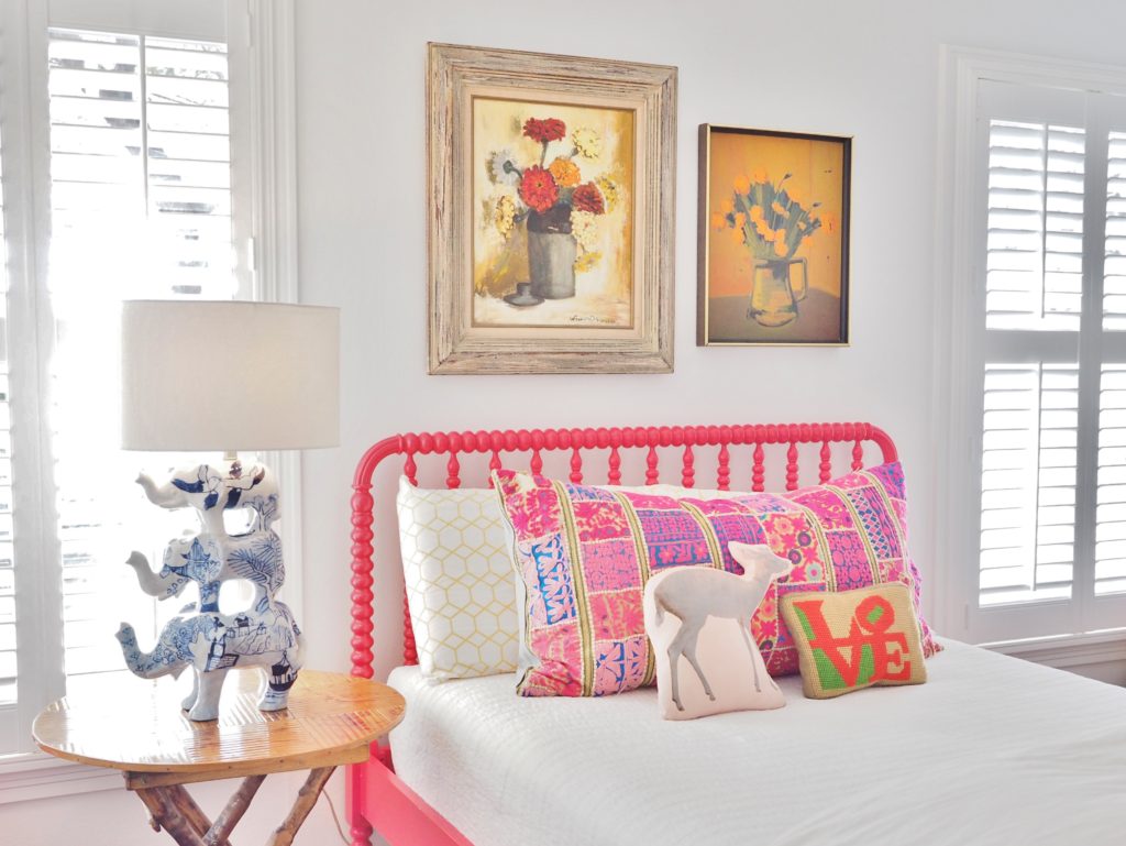 Little girl's room featuring interior design by Merrilee McGehee & photographed by A Life More Beautiful