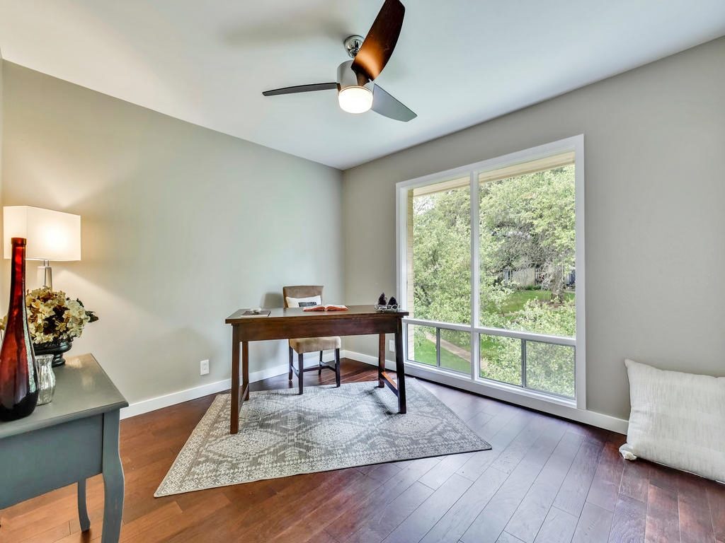 The light and airy guest bedroom didn't need much work. | A Life More Beautiful